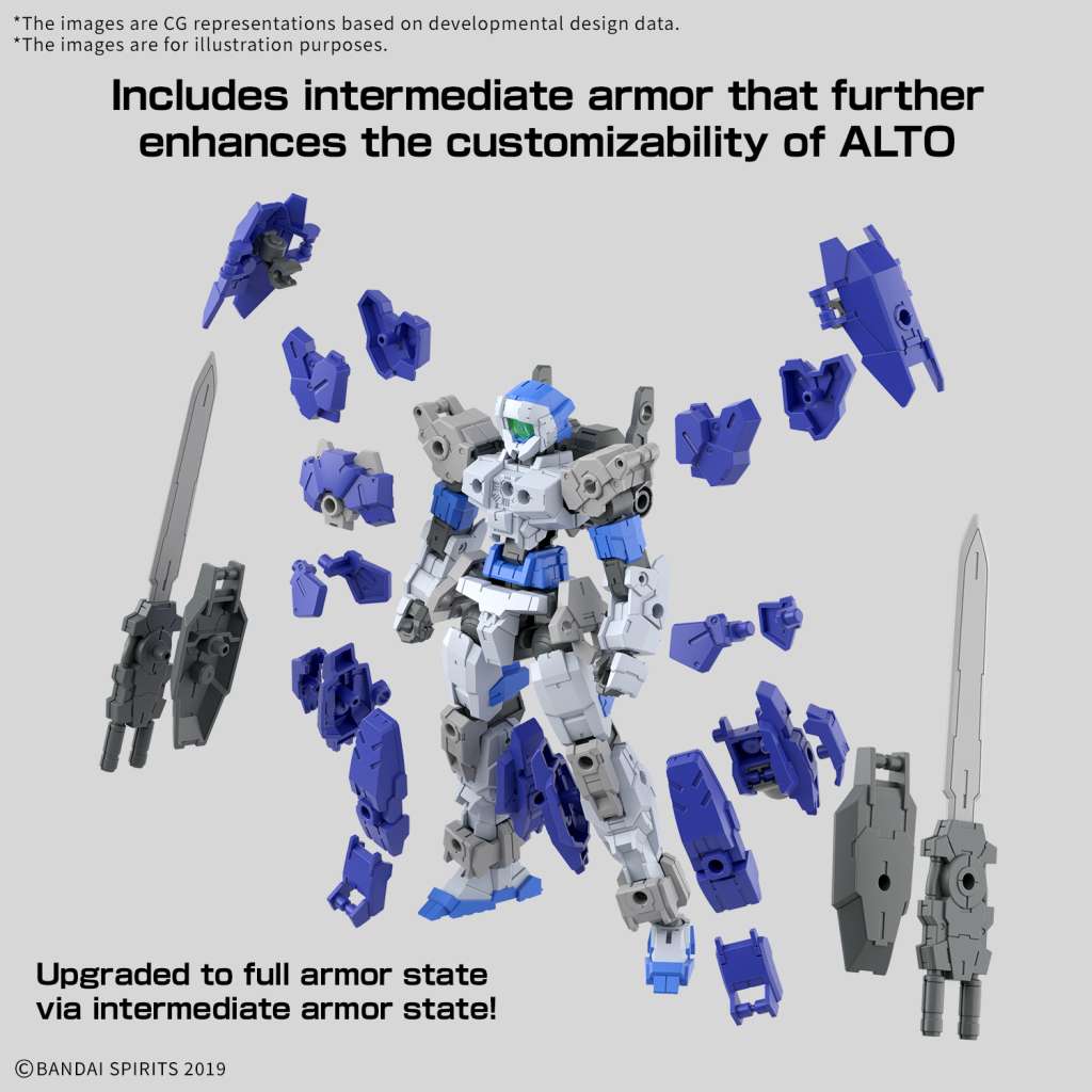 *PRE ORDER* Bandai -30 Minute Missions eEXM-17FA FULL ARMOR ALTO 1/144