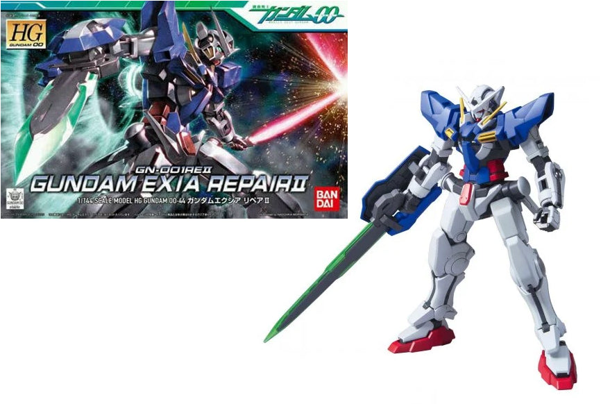 *IN STOCK* Bandai -Gundam 00 GN-001RE II Gundam Exia Repair II HG00 1/144