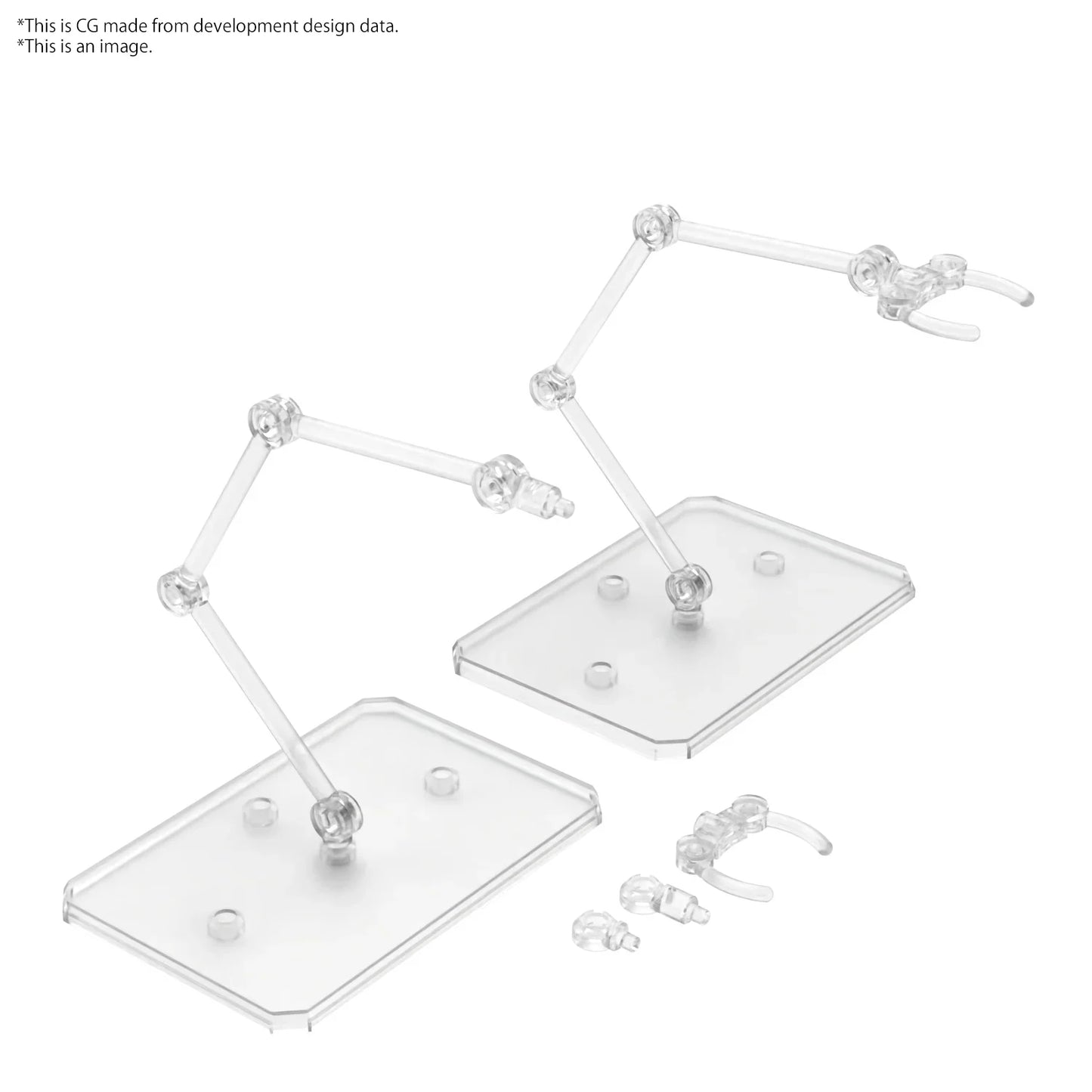 *IN STOCK* Bandai -Gundam Action Base 6 Clear