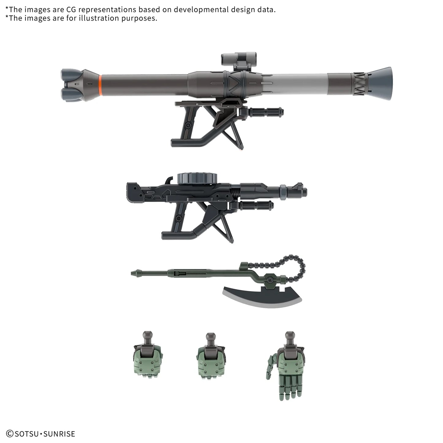 *IN STOCK* Bandai -Gundam GQuuuuuuX Zaku HGGQX 1/144
