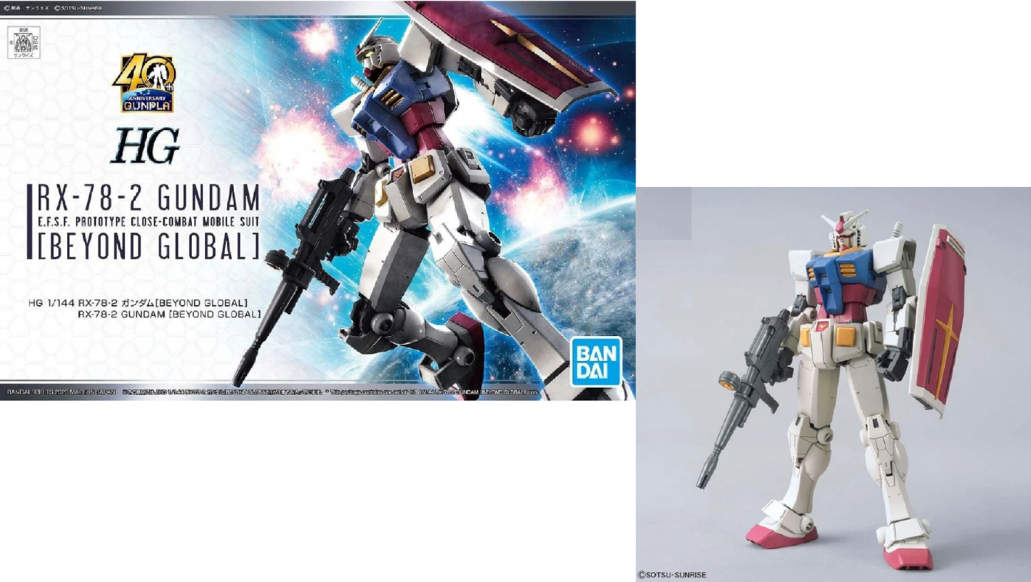 *IN STOCK* Bandai -Gundam RX-78-2 Gundam Beyond Global HGUC 1/144