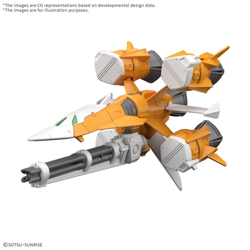 *PRE ORDER* Bandai -Gundam Seed AQME-X04 Gunbarrel Striker OPTION PARTS SET GUNPLA 14 1/144