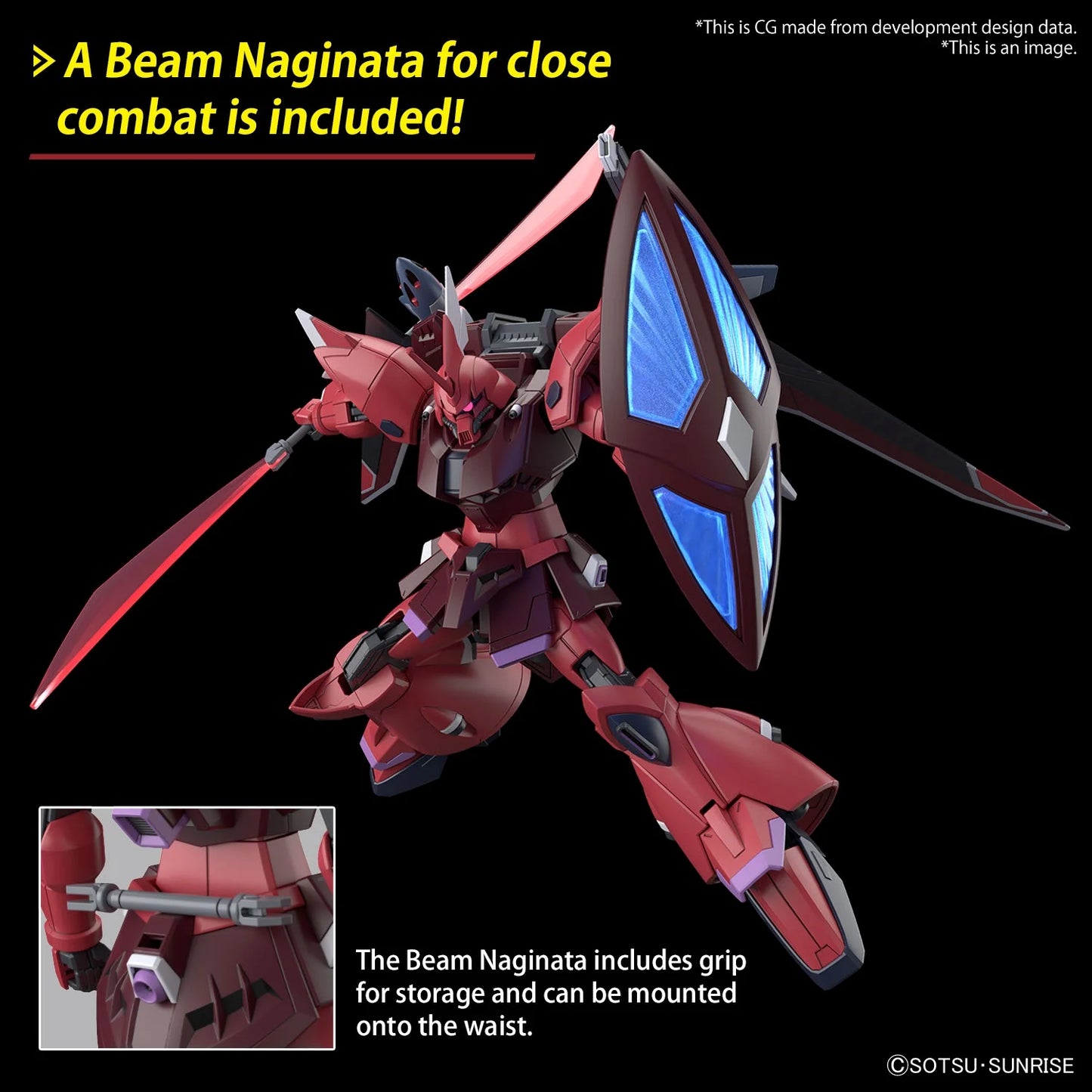 *IN STOCK* Bandai -Gundam Seed Gelgoog Menace HGCE 1/144