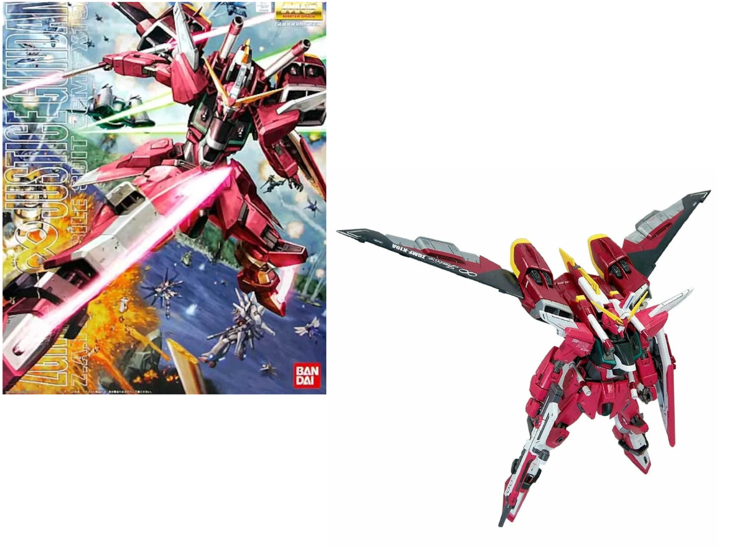 *IN STOCK* Bandai -Gundam Seed ZGMF-X19A Infinite Justice Gundam MGCE 1/100