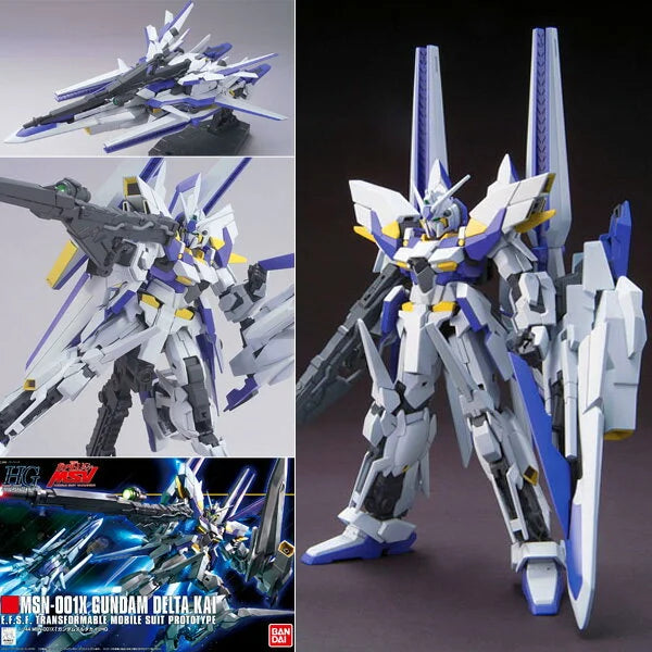 *IN STOCK* Bandai -Gundam Unicorn MSN-001X Delta Kai Gundam HGUC 1/144
