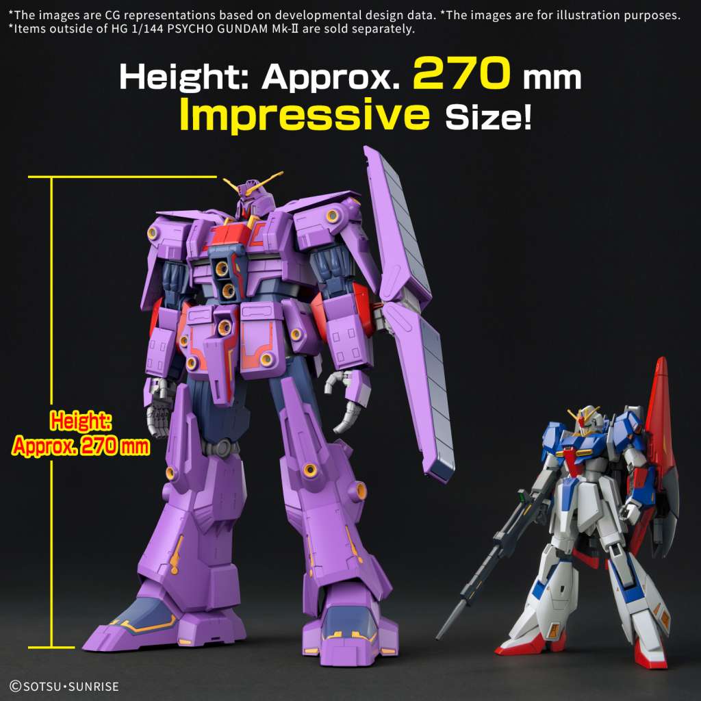 *IN STOCK* Bandai -Gundam Zeta PSYCHO GUNDAM MkII HGUC 1/144