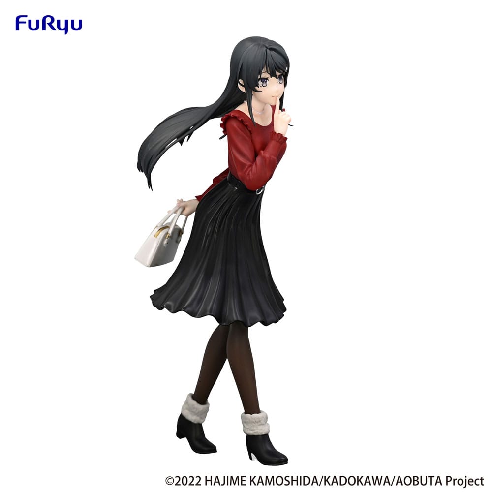 *IN STOCK* Furyu -Rascal Does Not Dream of Bunny Girl Senpai Mai Sakurajima Trio-Tri-iT Winter outfit ver 21cm