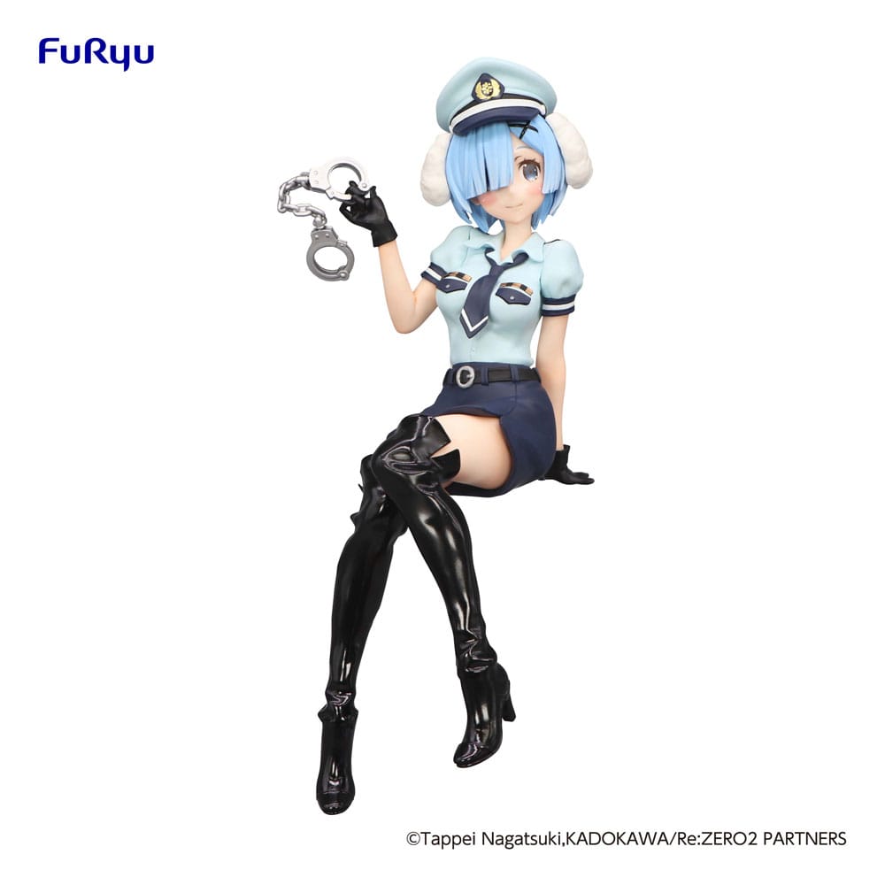 Furyu -Re Zero Rem Noodle stopper police officer with dog ears