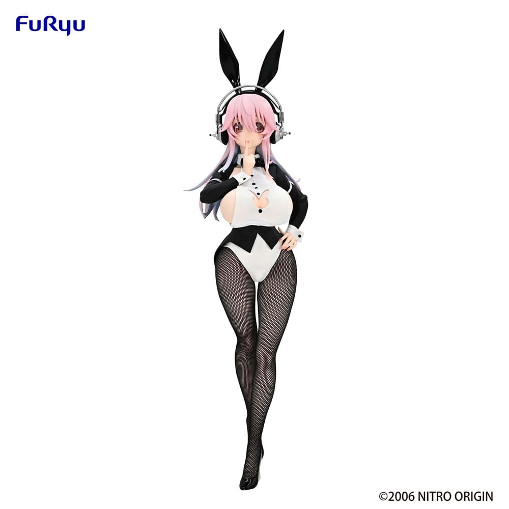 *IN STOCK* Furyu -Super Sonico BiCute Bunnies PVC Statue Tailcoat Ver 30 cm