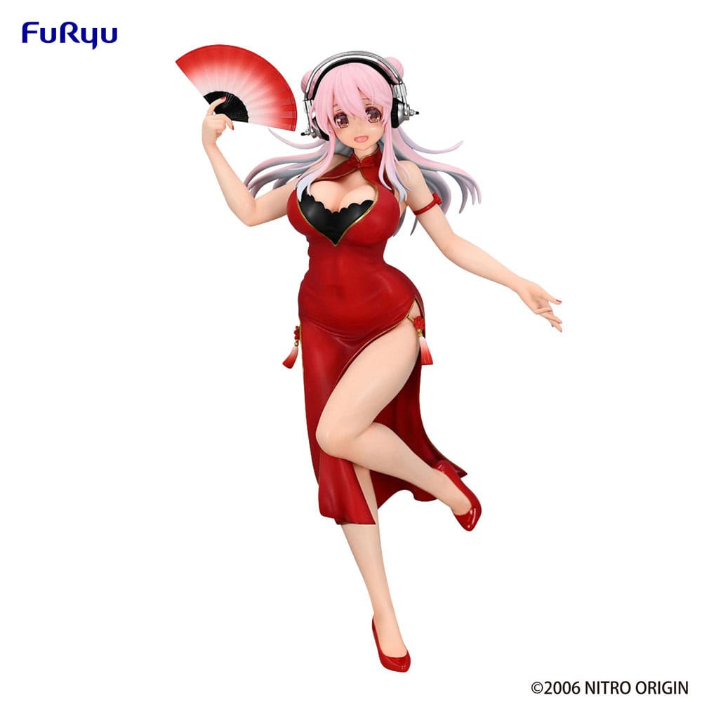*IN STOCK* Furyu -Super Sonico Trio-Try-iT PVC Statue China Dress Ver 21 cm