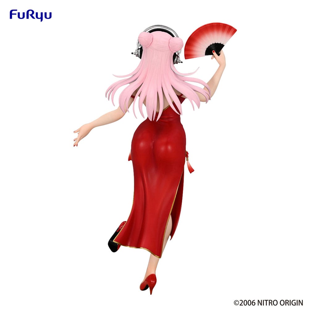 *IN STOCK* Furyu -Super Sonico Trio-Try-iT PVC Statue China Dress Ver 21 cm