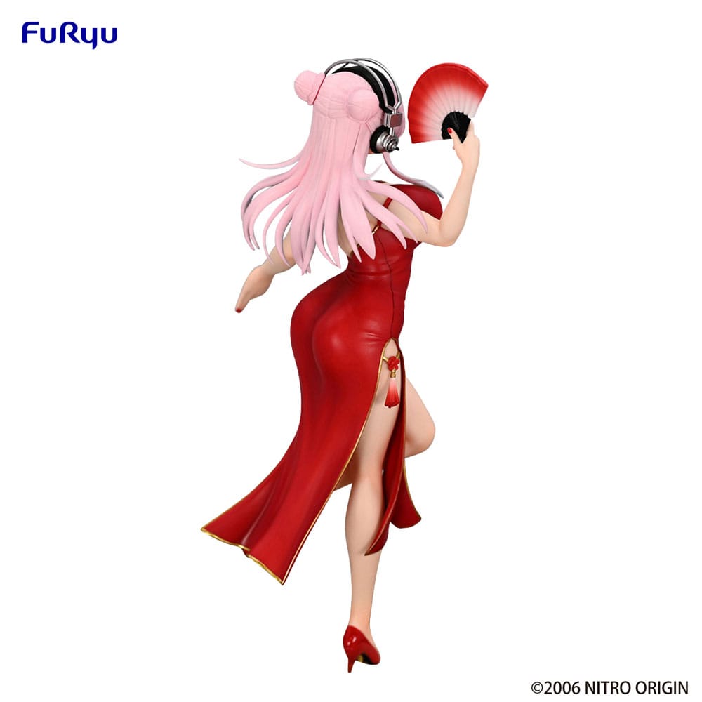 *IN STOCK* Furyu -Super Sonico Trio-Try-iT PVC Statue China Dress Ver 21 cm