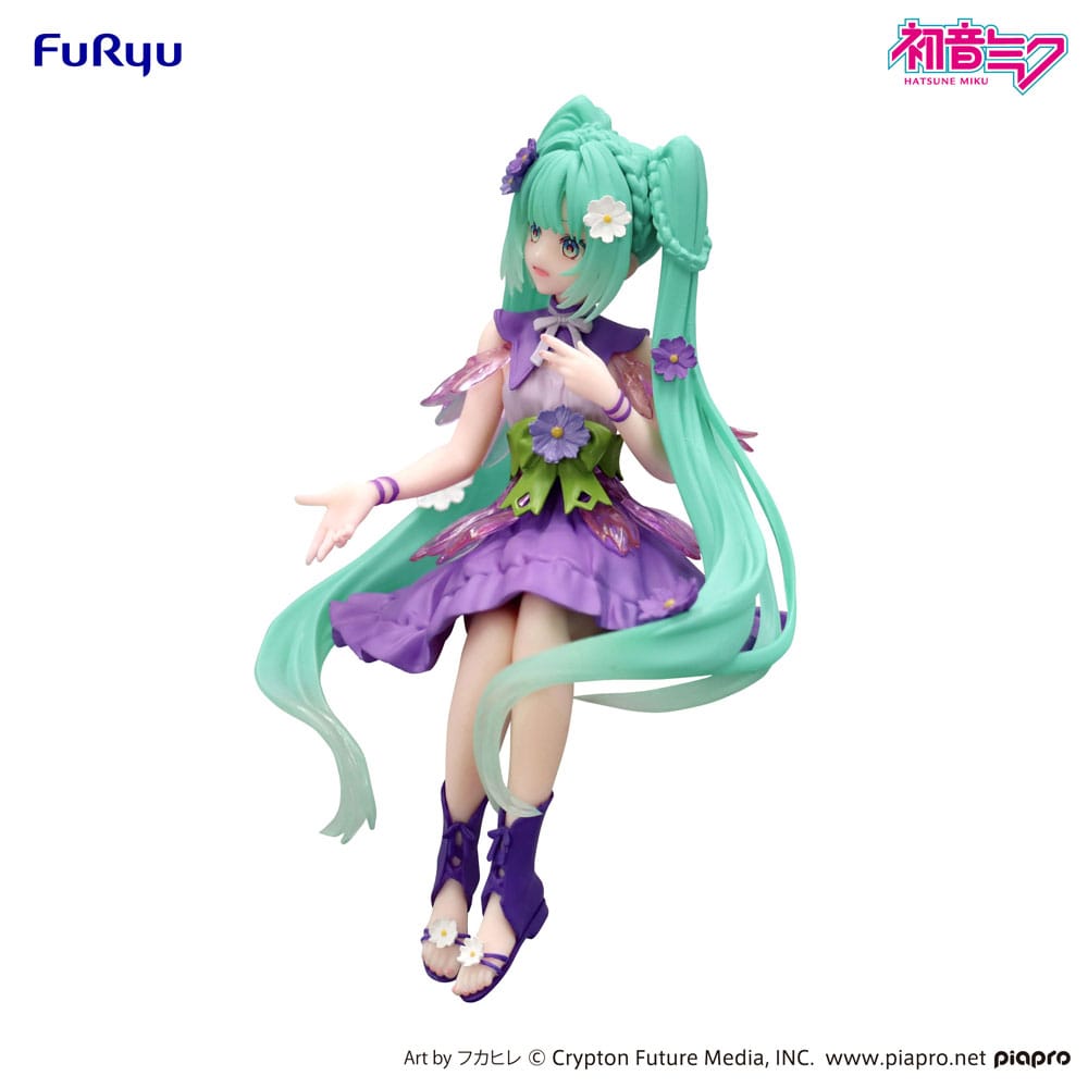 *IN STOCK* Furyu -Vocaloid Hatsune Miku Flower Fairy Cosmos Purple Color Ver