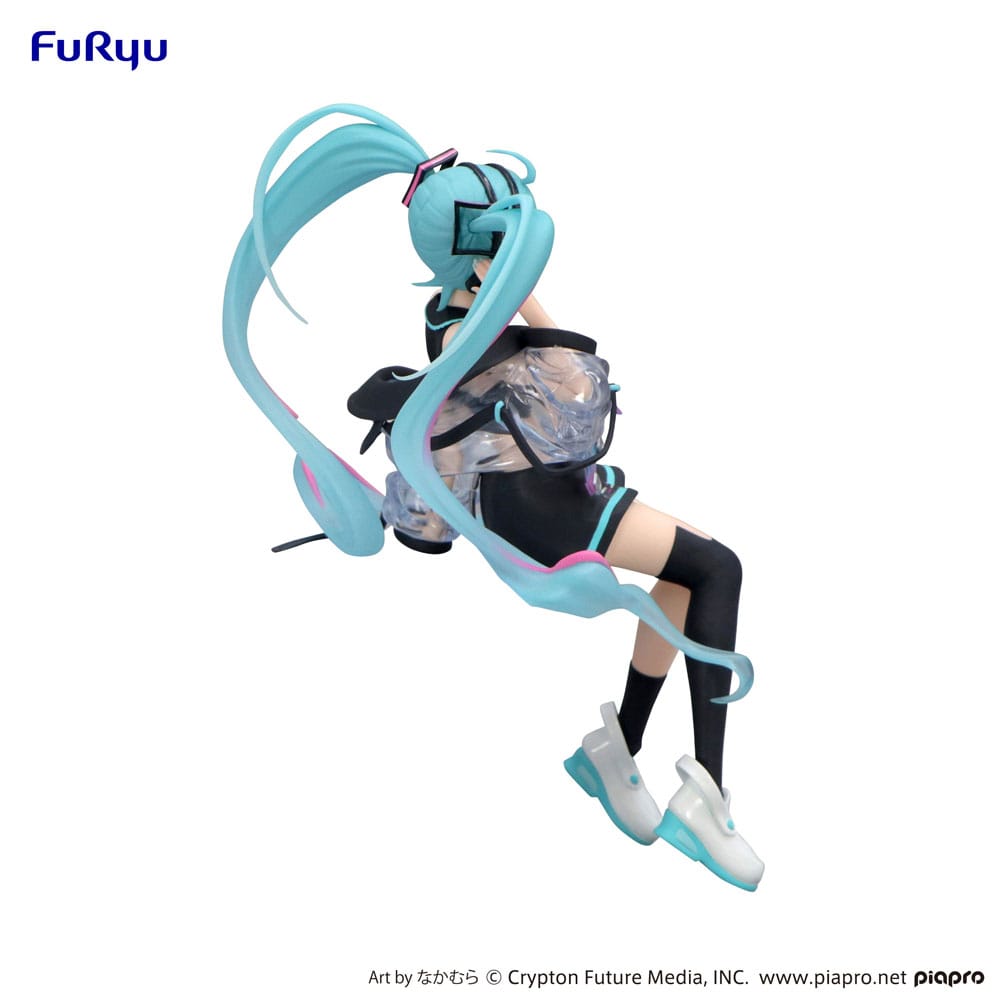 *IN STOCK* Furyu -Vocaloid Hatsune Miku Noodle Stopper PVC Statue Neon Cyber 16 cm