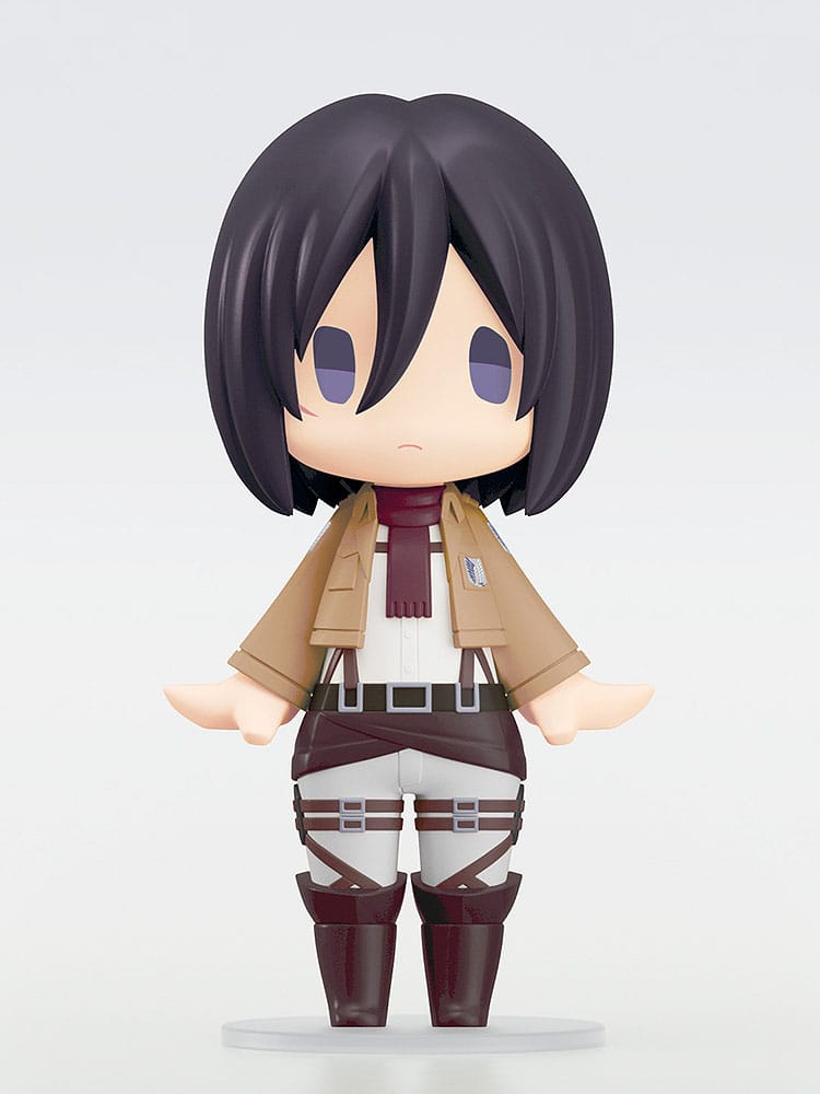 *IN STOCK* Goodsmile -Attack on Titan Mikasa Ackerman HELLO GOOD SMILE Action Figure