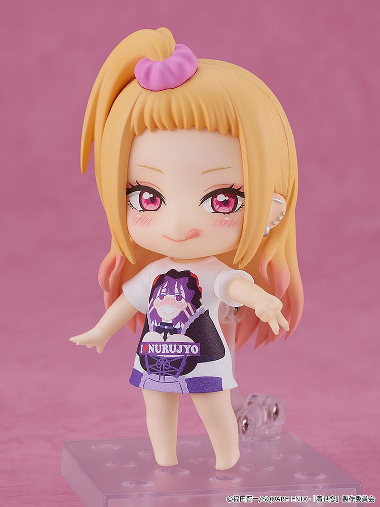 *IN STOCK* Goodsmile -My Dress-Up Darling Marin Kitagawa Nendoroid Slippery Girls Full Graphic T-Shirt Ver 10 cm