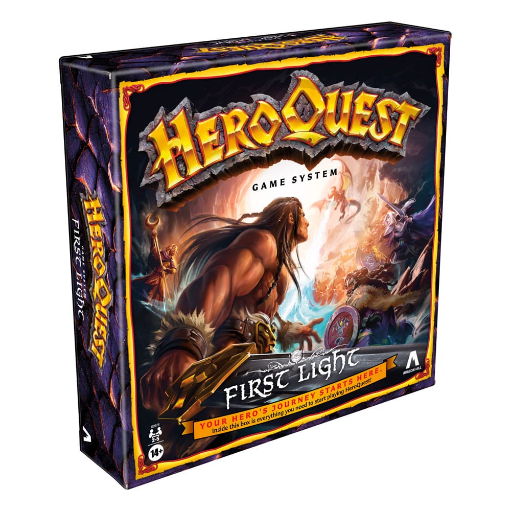 *CUSTOM ORDER* Hasbro -HeroQuest Board Game First Light English Version