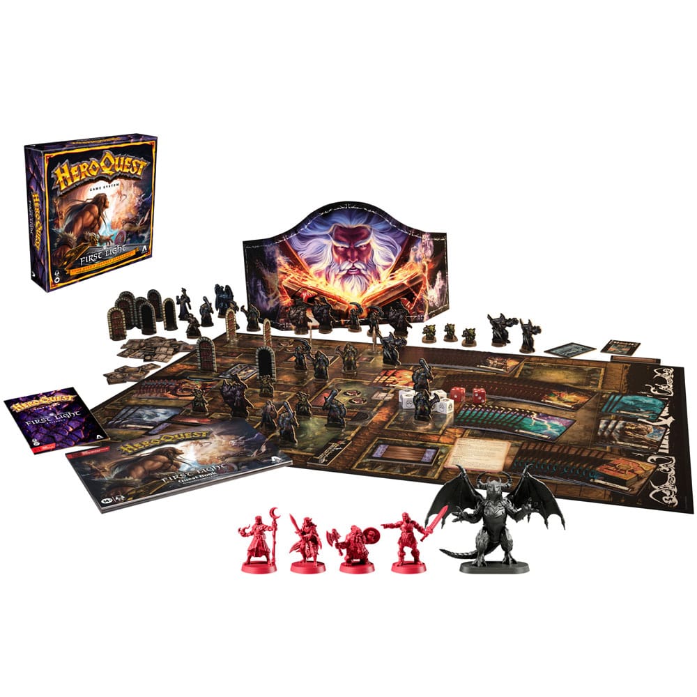 *CUSTOM ORDER* Hasbro -HeroQuest Board Game First Light English Version