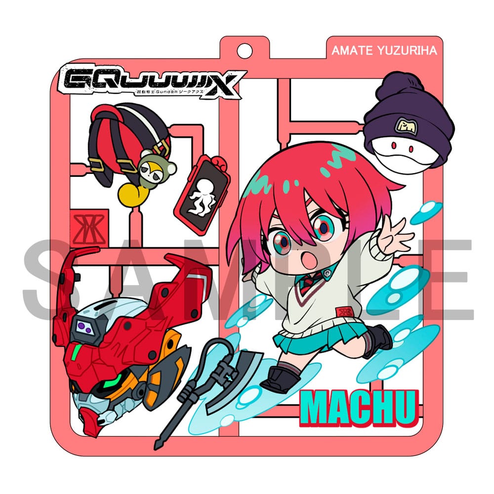 *IN STOCK*Megahouse -Mobile Suit Gundam GQuuuuuuX Plat Collection Keychain Assortment Blind bag