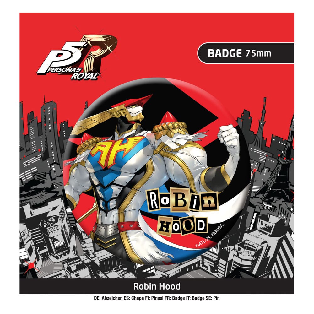 *IN STOCK* PopBuddies -Persona 5 Pin Badge Robin Hood