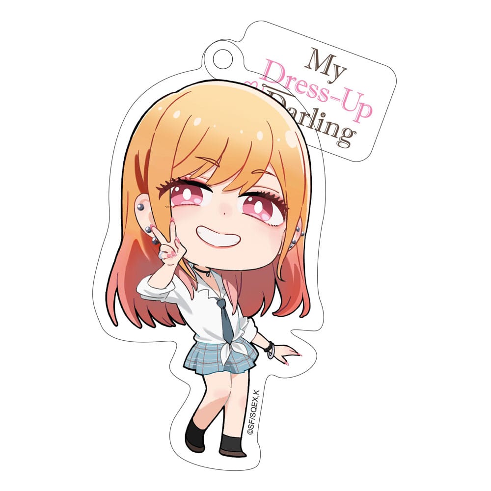 *IN STOCK* Sakami Merchandise -My Dress-Up Darling Marin Acrylic Keychain Marin Chibi Style 8 cm