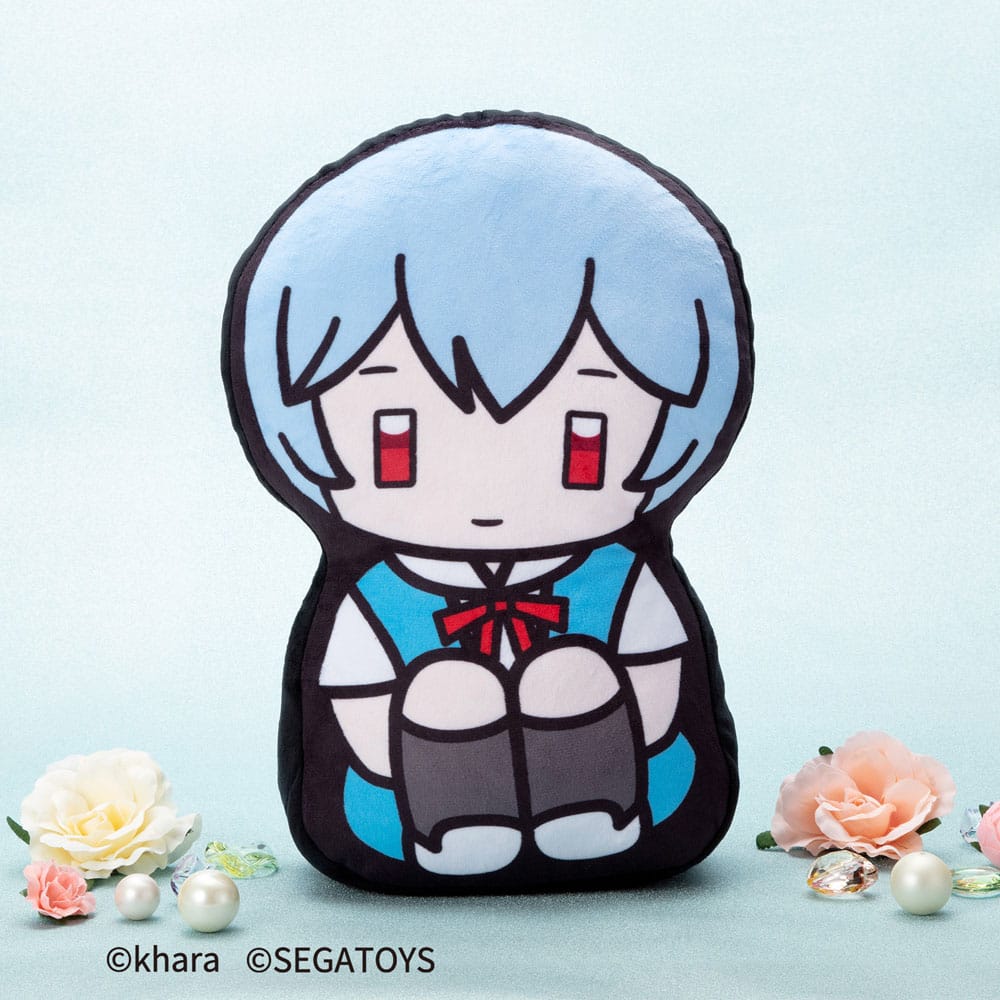 *IN STOCK* Sega -Evangelion Ayanami Rei 2D Plush Figure 32 cm