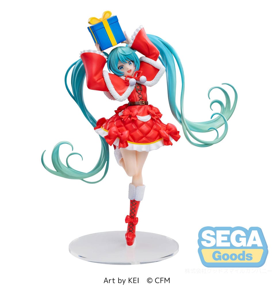 *IN STOCK* Sega -Vocaloid Hatsune Miku Luminasta Christmas 2024 19 cm