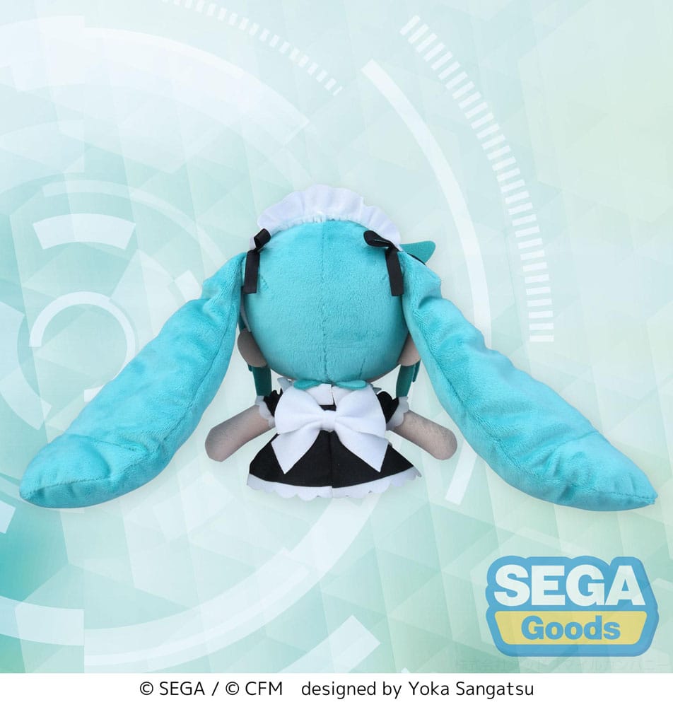 *IN STOCK* Sega -Vocaloid Hatsune Miku Mini Fuwa Fuwa Maid ver