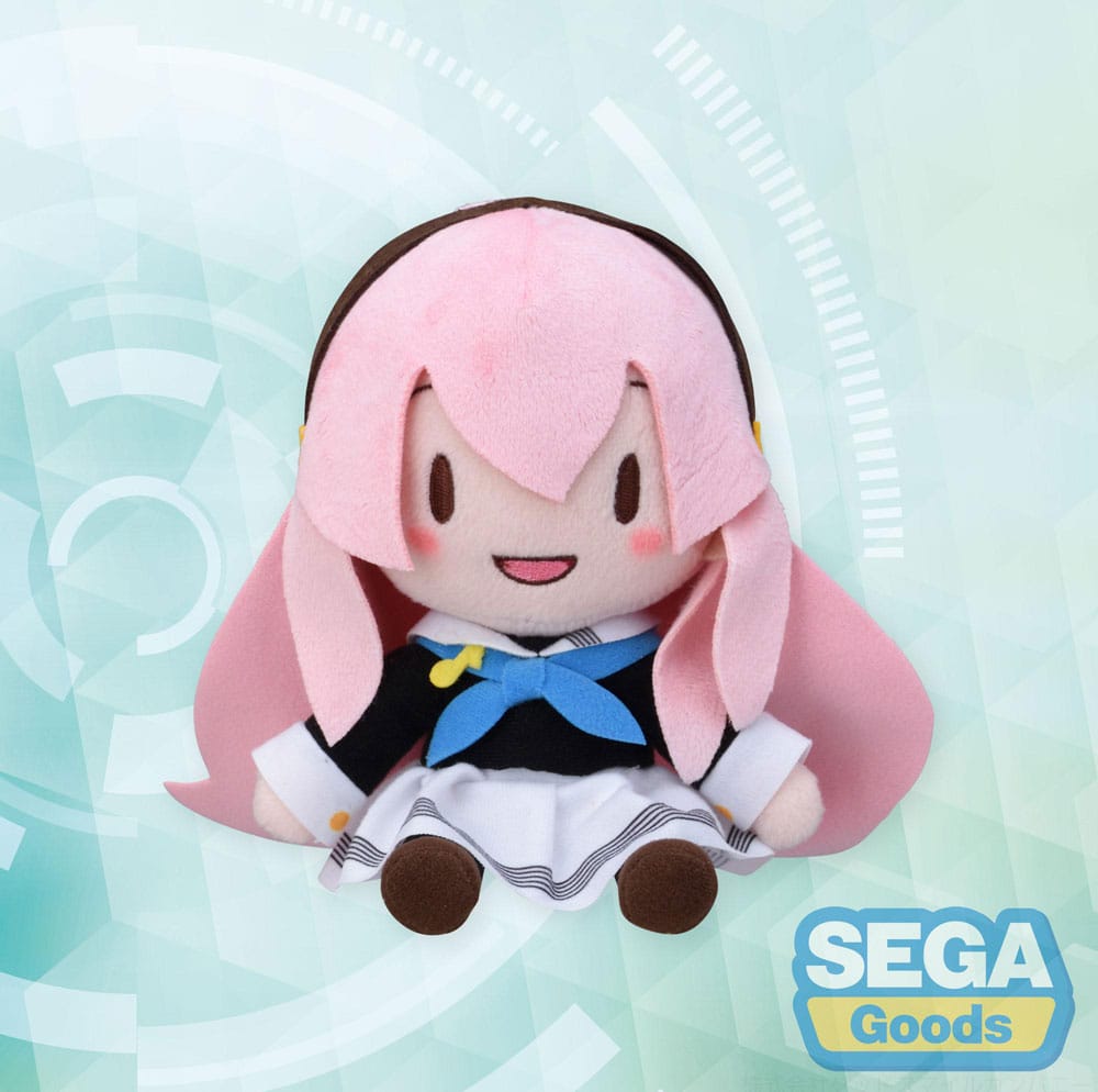 *IN STOCK* Sega -vocaloid Megurine Luka Mini Fuwa Fuwa Plush Uniform ver 16 cm