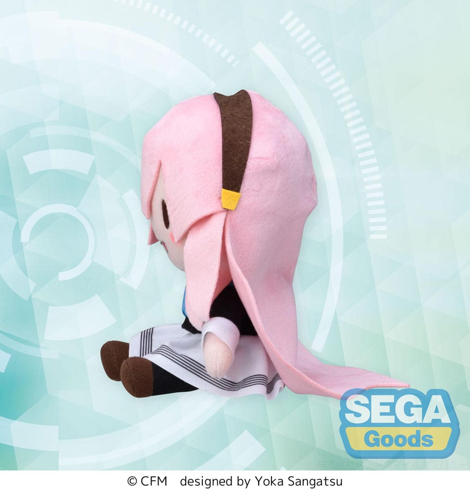 *IN STOCK* Sega -vocaloid Megurine Luka Mini Fuwa Fuwa Plush Uniform ver 16 cm