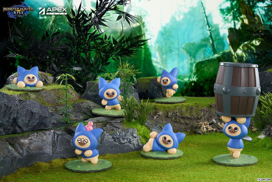 *IN STOCK* Apex -Monster Hunter Rise Felyne Cat Trading Figure Blind bag