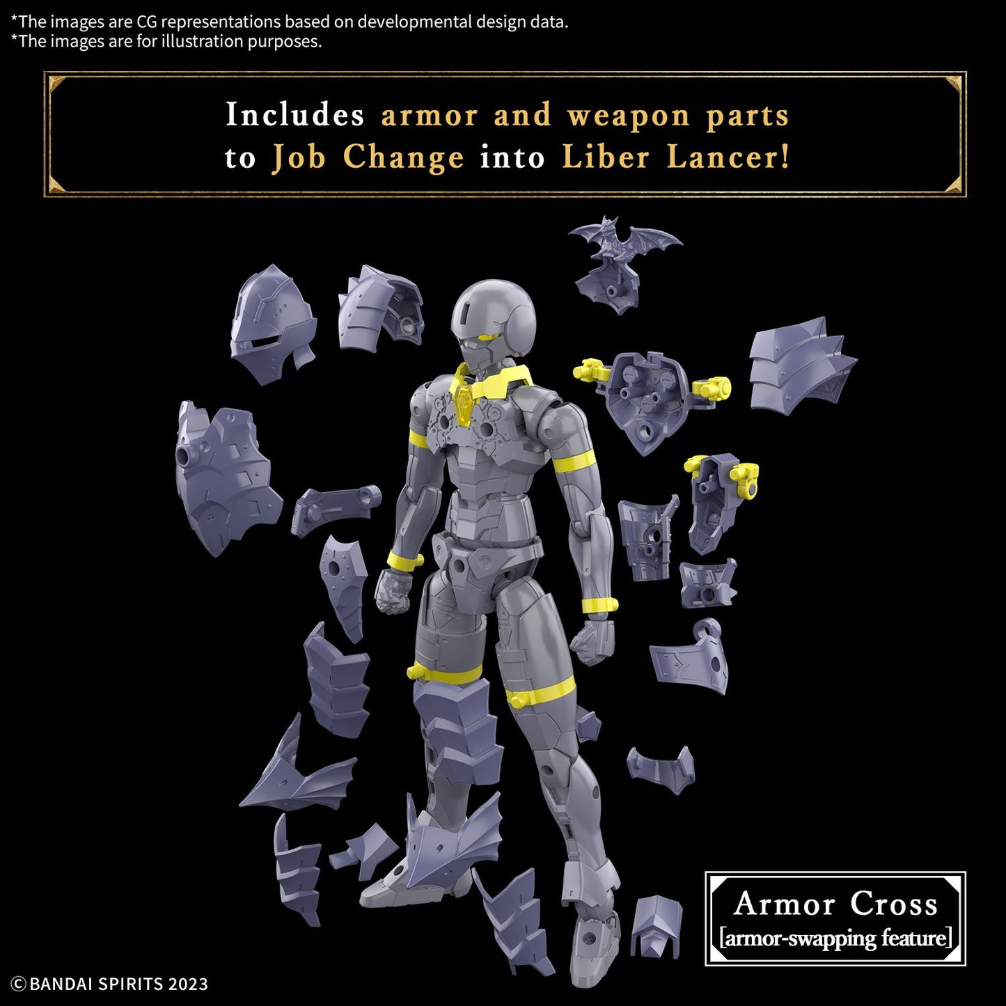 *IN STOCK* Bandai -30 Minute Fantasy Liber Lancer Model Kit