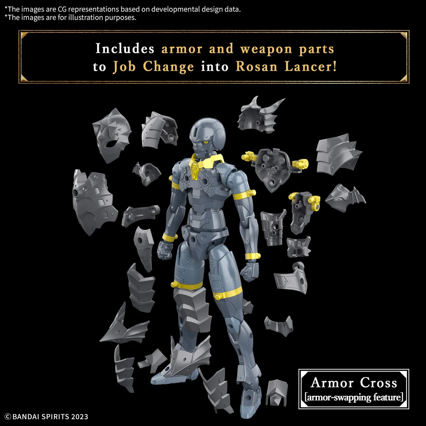 *IN STOCK* Bandai -30 Minute Fantasy Rosan Lancer Model Kit