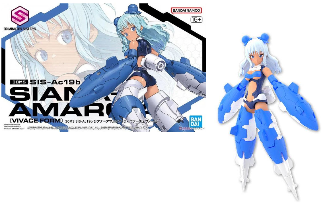 Bandai -30 Minute Sisters SIS-Ac19b SIANA-AMARCIA Vivace Form