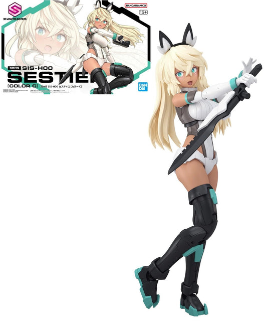 *IN STOCK* Bandai -30 Minute Sisters SIS-H00 Sestieh Color C Model Kit