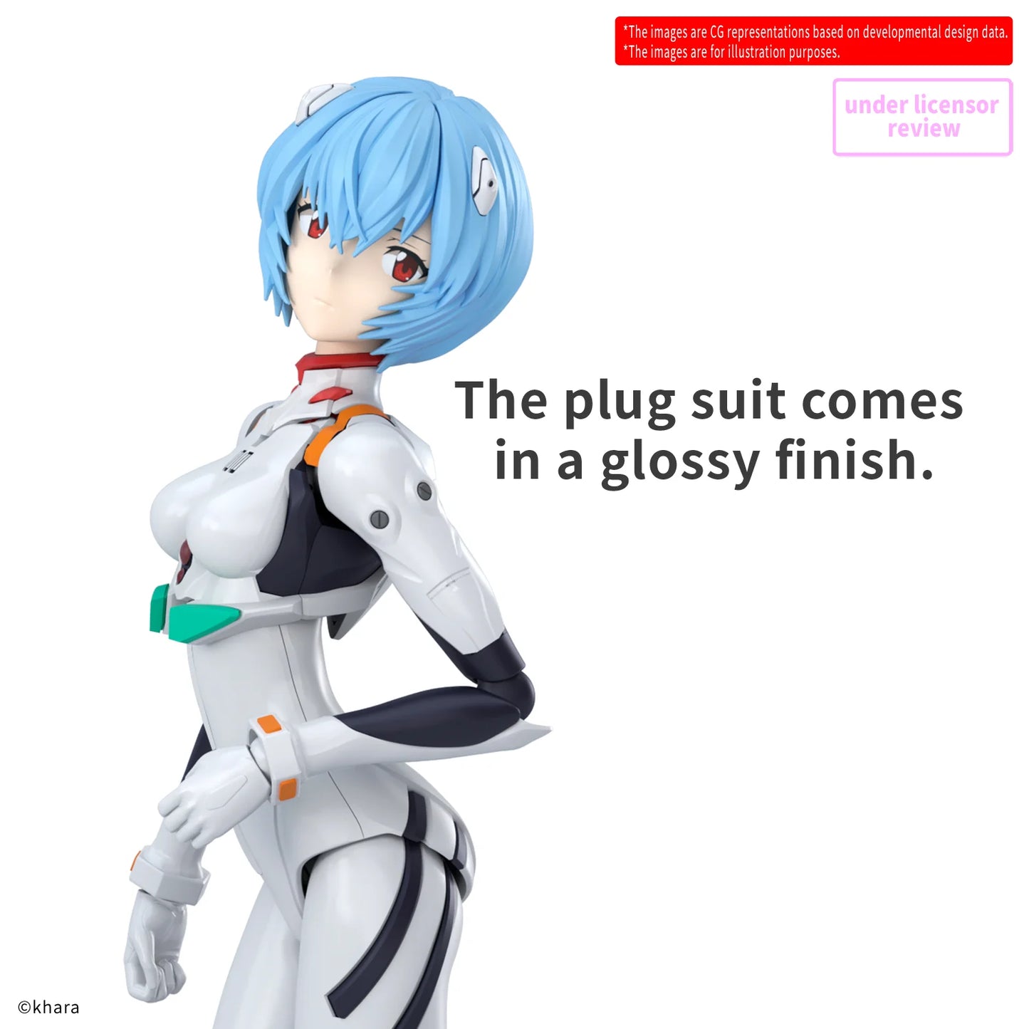 *IN STOCK* Bandai -30 Minutes Preference Evangelion Rei Ayanami Plug Suit Model Kit