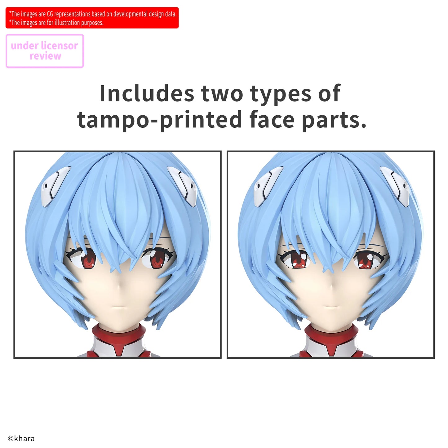 *IN STOCK* Bandai -30 Minutes Preference Evangelion Rei Ayanami Plug Suit Model Kit