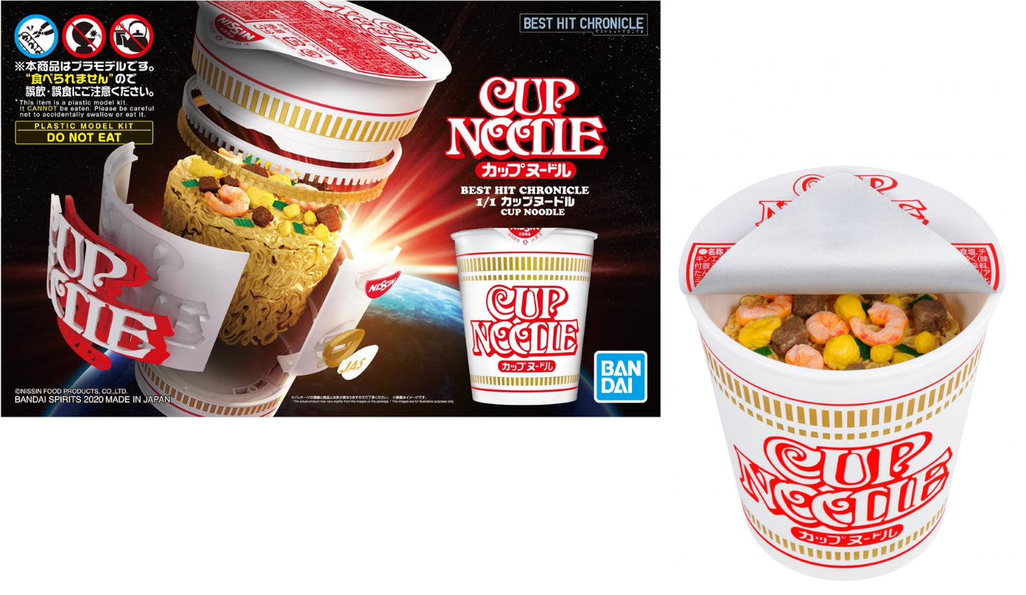 *IN STOCK* Bandai -BEST HIT CHRONICLE Noodle Cup Model Kit 1/1