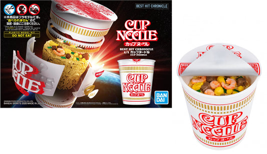 *IN STOCK* Bandai -BEST HIT CHRONICLE Noodle Cup Model Kit 1/1