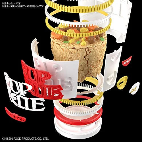 *IN STOCK* Bandai -BEST HIT CHRONICLE Noodle Cup Model Kit 1/1