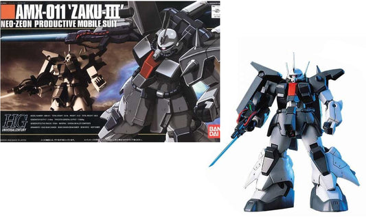 *IN STOCK* Bandai -Gundam AMX-011 Zaku III HGUC 1/144