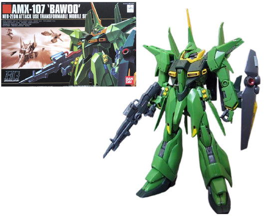 *IN STOCK* Bandai -Gundam AMX-107 Bawoo Neo-Zeon Attack HGUC 1/144