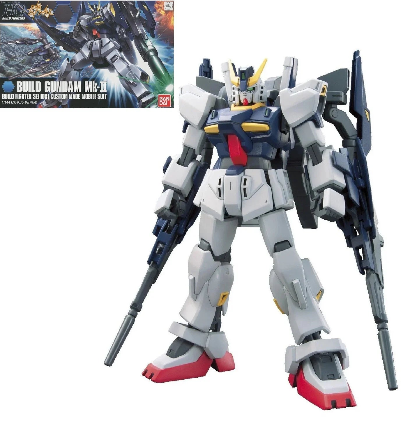 *IN STOCK* Bandai -Gundam Build Fighters Build Gundam MK-II HGBF 1/144