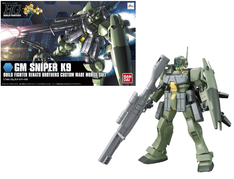 *IN STOCK* Bandai -Gundam Build Fighters GM Sniper K9 HGBF 1/144