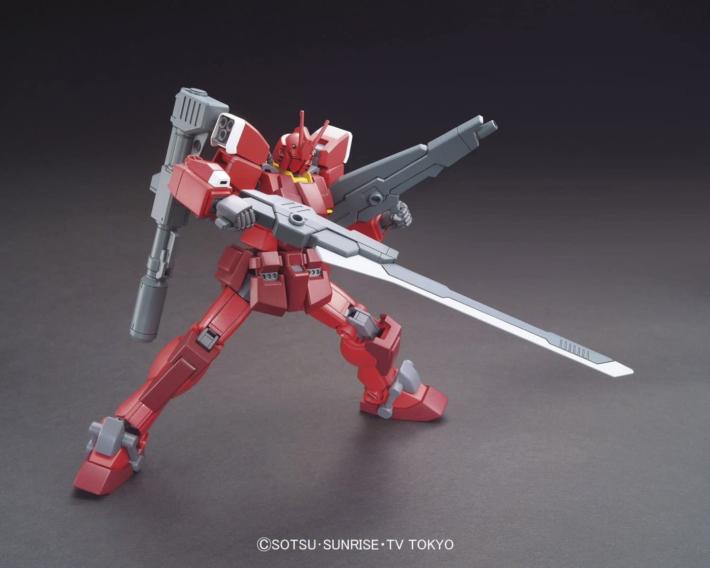 Bandai  -Gundam Build Fighters Gundam Amazing Red Warrior HGBF 1/144