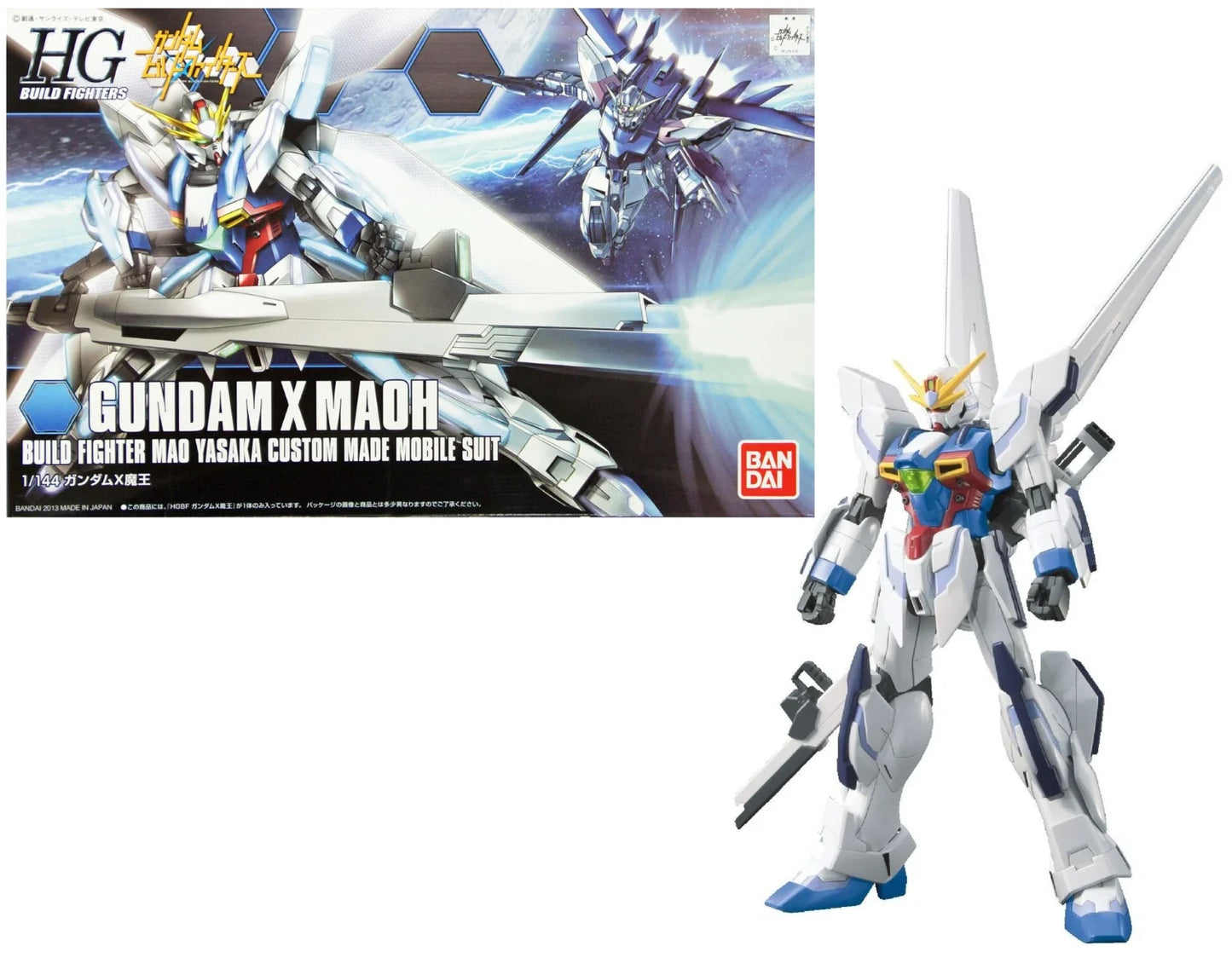 *IN STOCK* Bandai -Gundam Build Fighters Gundam X Maou HGBF 1/144