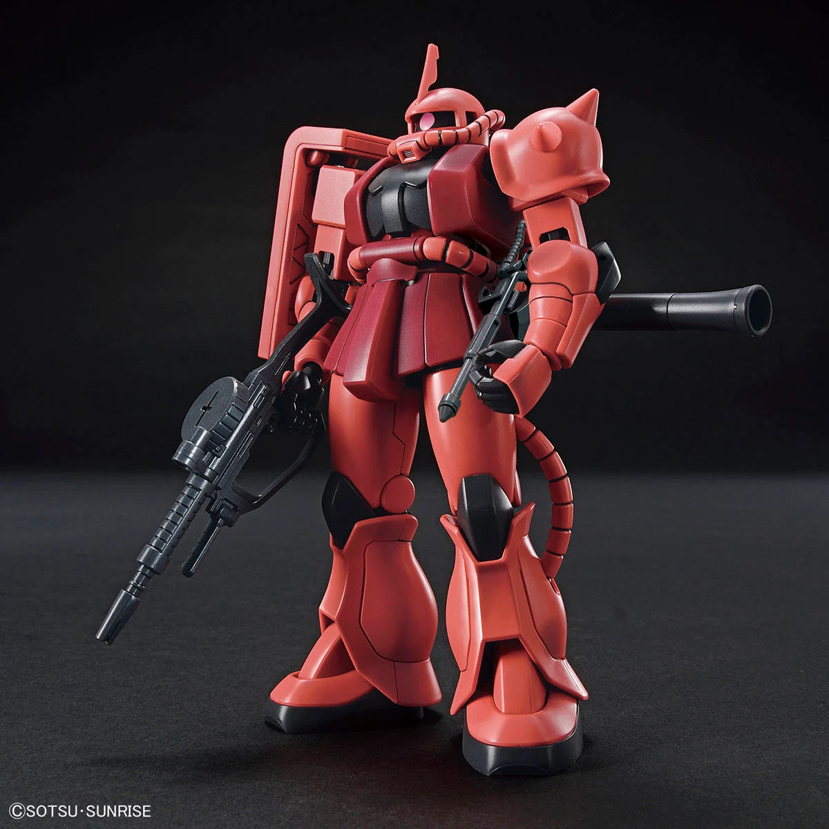 Bandai -Gundam Chars MS-06S Zaku II HGUC 1/144 40th