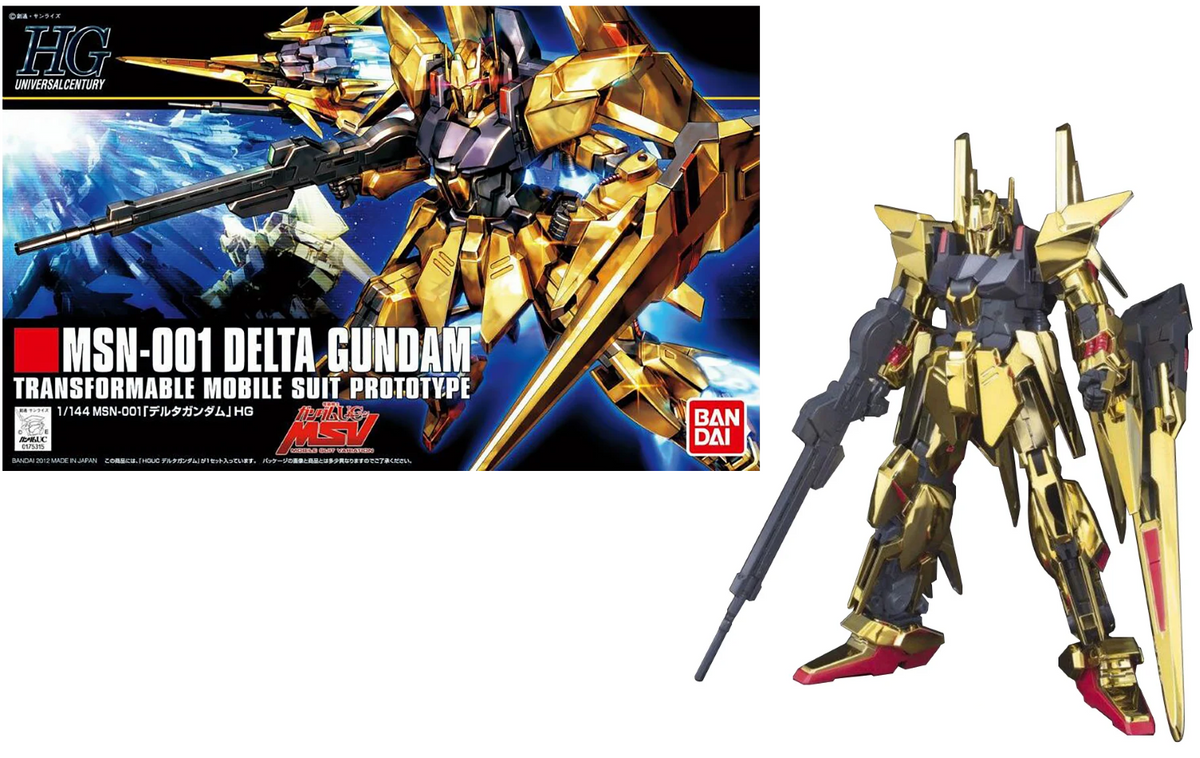 *IN STOCK* Bandai -Gundam Delta Gundam HGUC 1/144