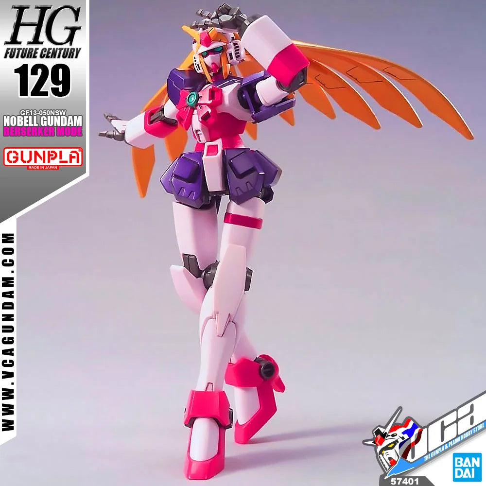 *PRE ORDER* Bandai -Gundam G Nobell Gundam Berserker Mode HGFC 1/144