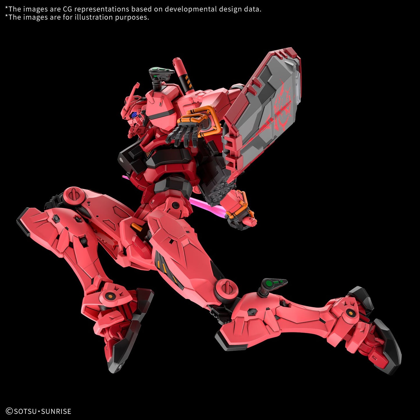 *IN STOCK* Bandai -Gundam GQuuuuuuX Red Gundam HG 1/144